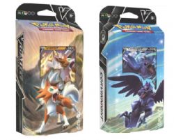 POKEMON BATTLE DECKS LYCANROC VS CORVIKNIGHT ASST